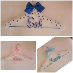 Perchas personalizadas niños