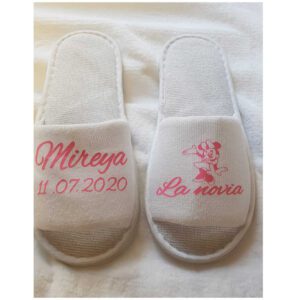 Zapatillas personalizadas novia