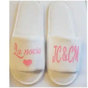 Zapatillas personalizadas novia
