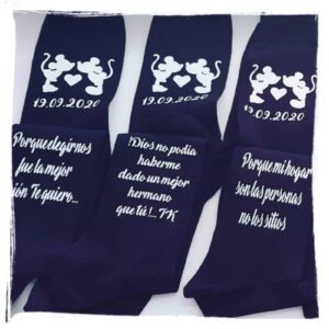 regalos personalizados delantales personalizados calcetines originales calcetines divertidos calcetines navideños personalizados objetos personalizados porlnovia