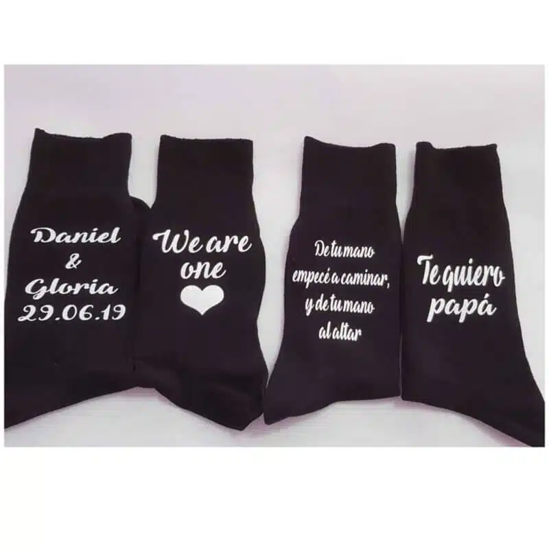 regalos personalizados delantales personalizados calcetines originales calcetines divertidos calcetines navideños personalizados objetos personalizados porlnovia
