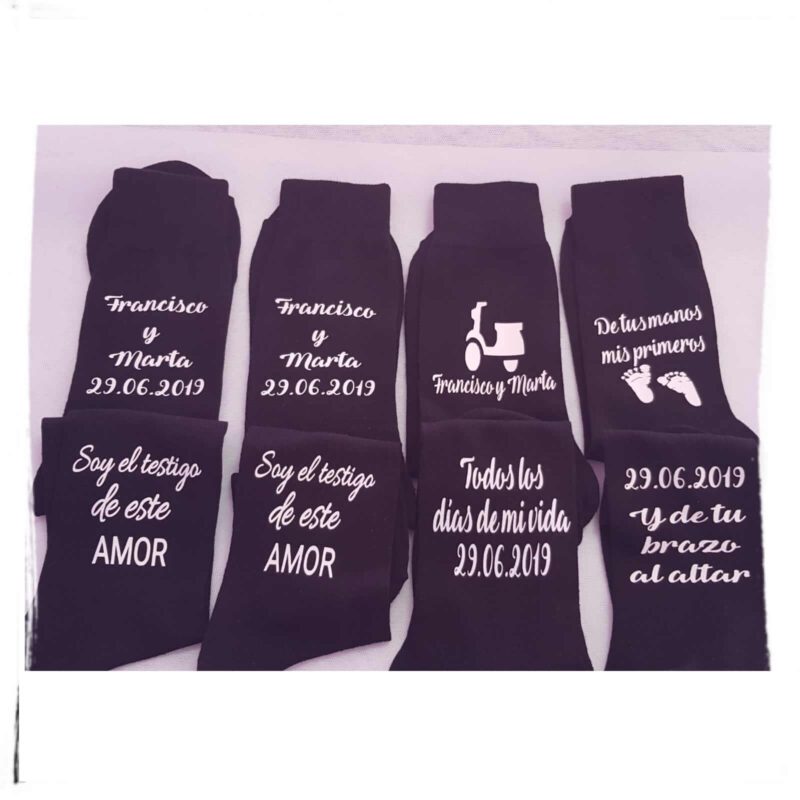 calcetines personalizados porlanovia