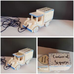 camion de madera para arras