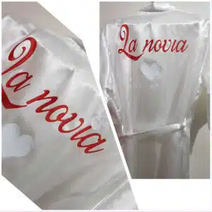 batas personalizados Batas Personalizadas Batas Personalizadas novia