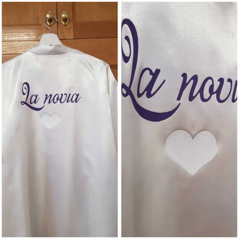 batas personalizadas Bata Personalizada Batas Personalizadas novia