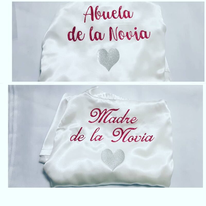 batas personalizados Batas Personalizadas Batas Personalizadas novia