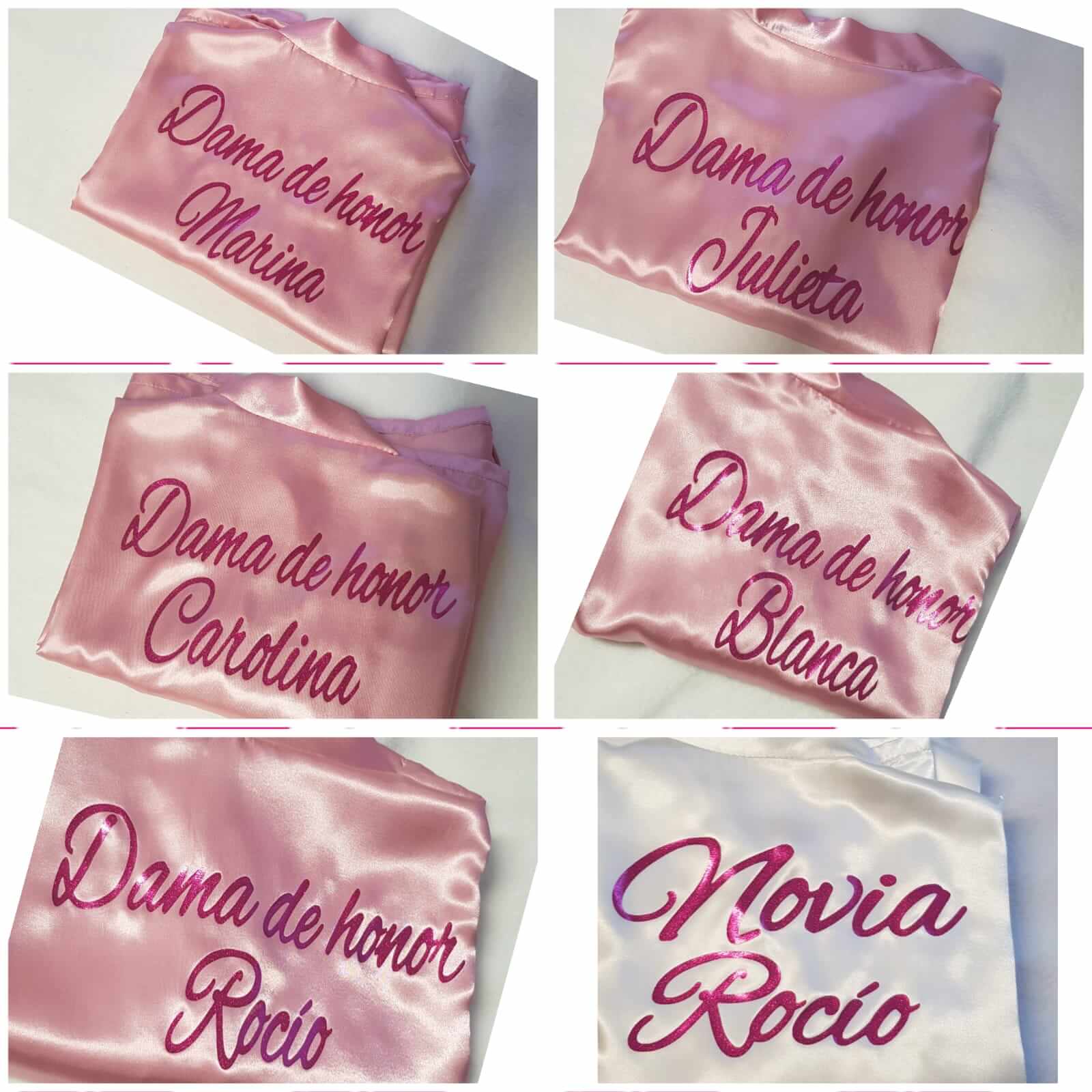 Bata personalizada bata personalizada novia