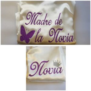 Batas Personalizadas novia batas damas de honor bata madre de la novia