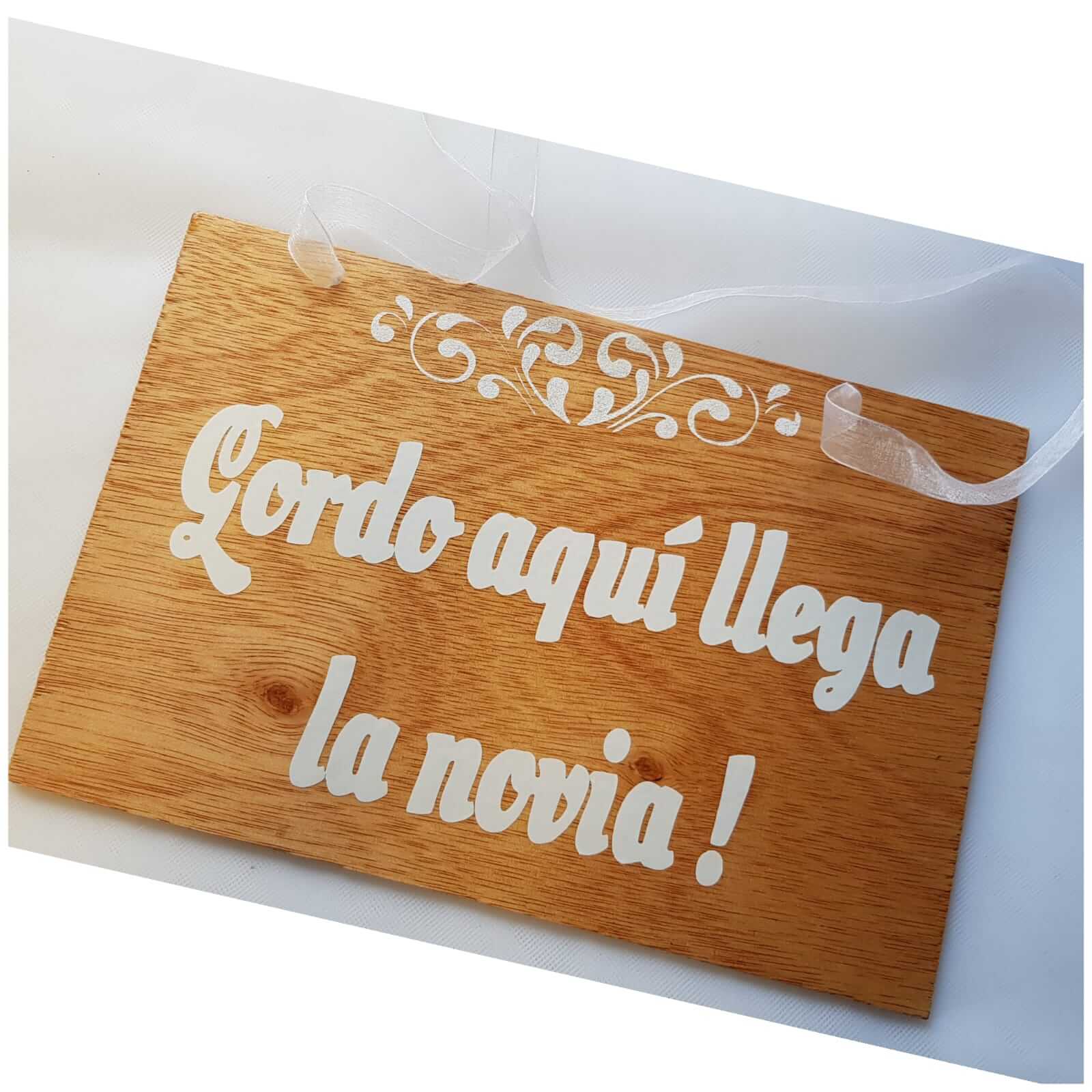 Cartel de Bienvenida para Bodas Personalizado