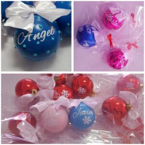 Bolas de navidad personalizadas
