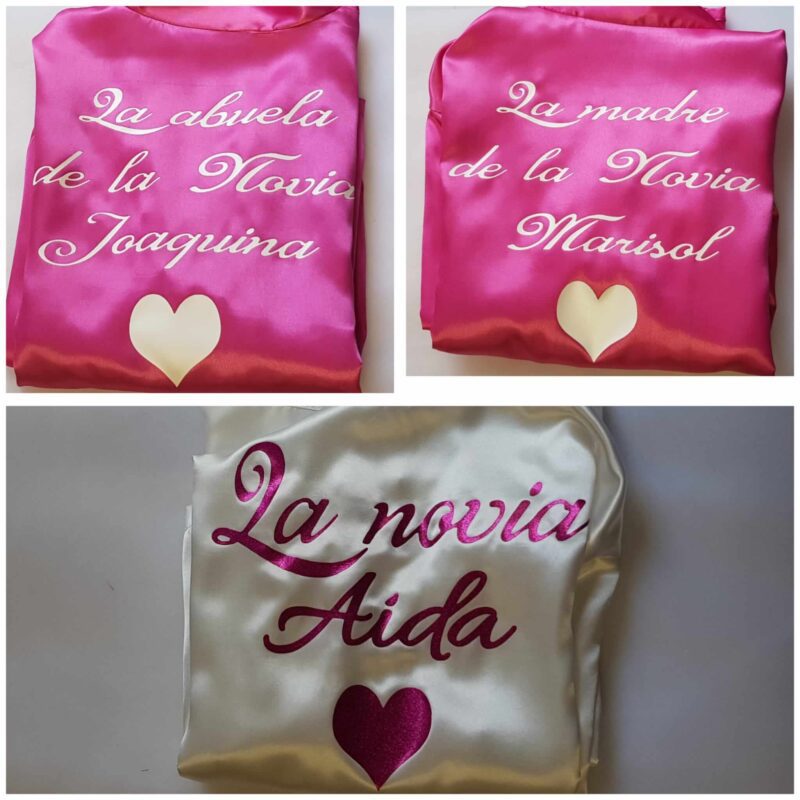 Batas de novia - Bata de novia - Batas personalizadas