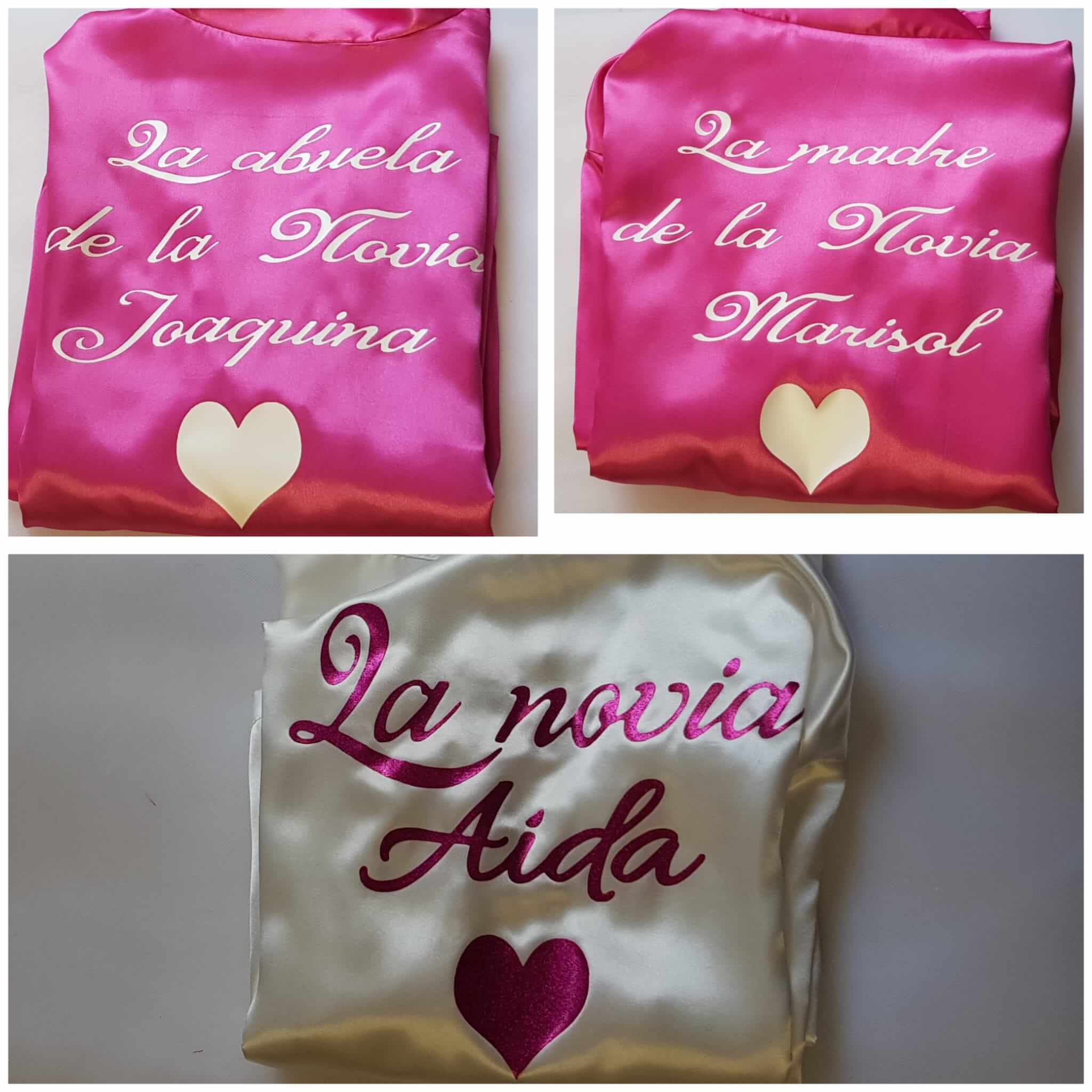 Batas de novia Bata de novia Batas personalizadas