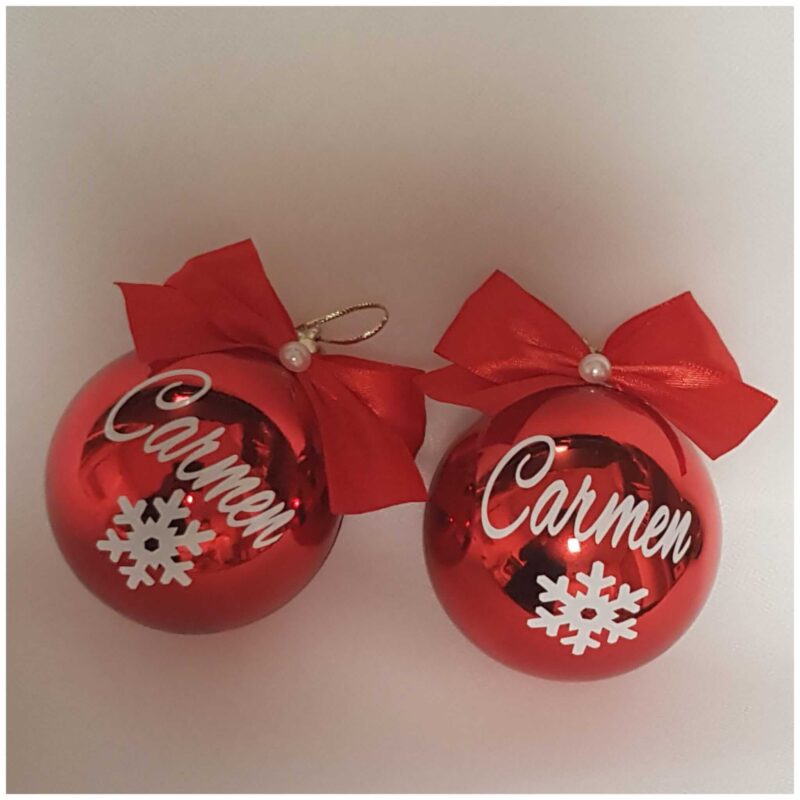 bolas de navidad personalizadas