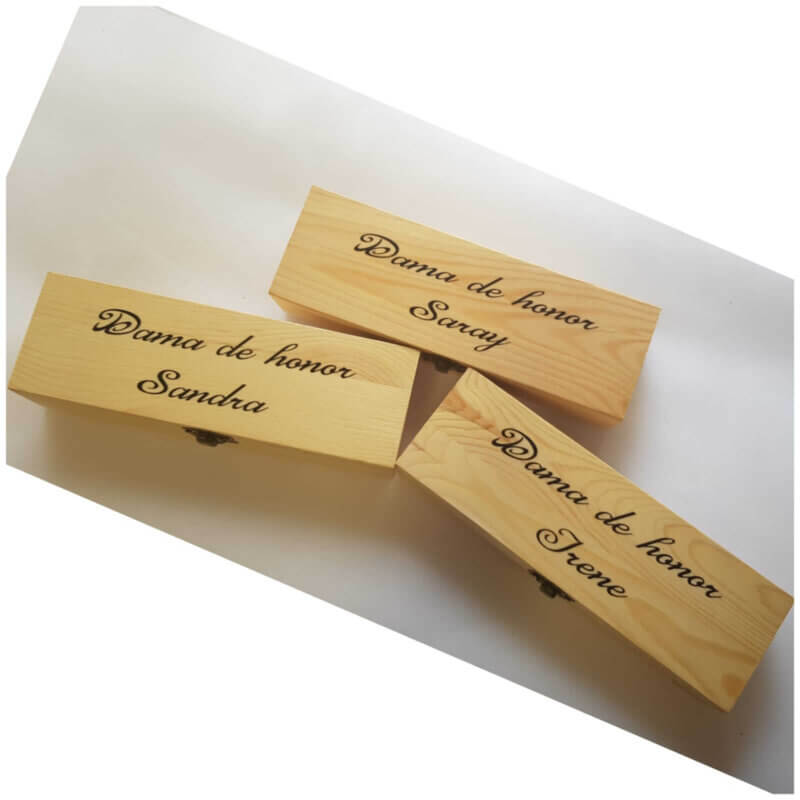 regalos personalizados caja de madera