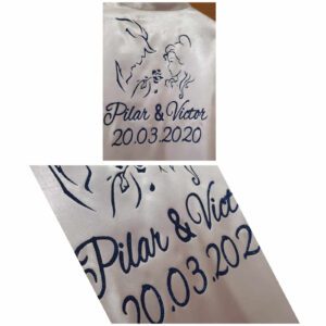 Batas de novia Batas Personalizadas