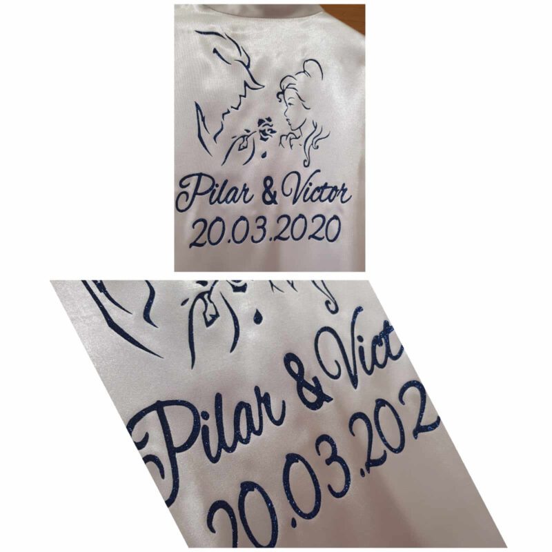 Batas de novia Batas Personalizadas