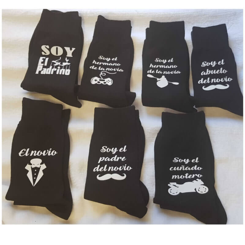 calcetines originales regalos personalizados porlanovia