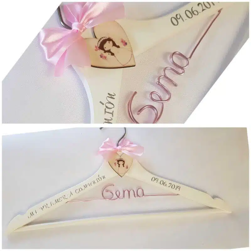 perchas personalizadas para niños