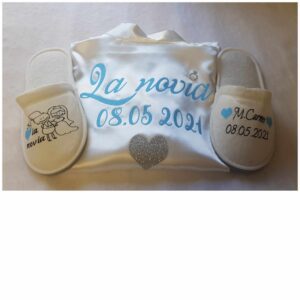 batas personalizados Batas Personalizadas Batas Personalizadas novia bata personalizada Batas Novias Originales Novias originales Bata para novias Bata Blanca