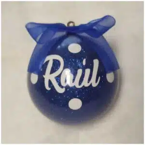 Bolas de navidad personalizadas