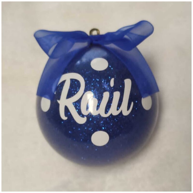 Bolas de navidad personalizadas