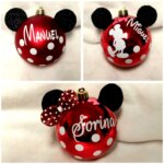 Bolas de navidad personalizadasBola de Navidad Mickey o Minnie