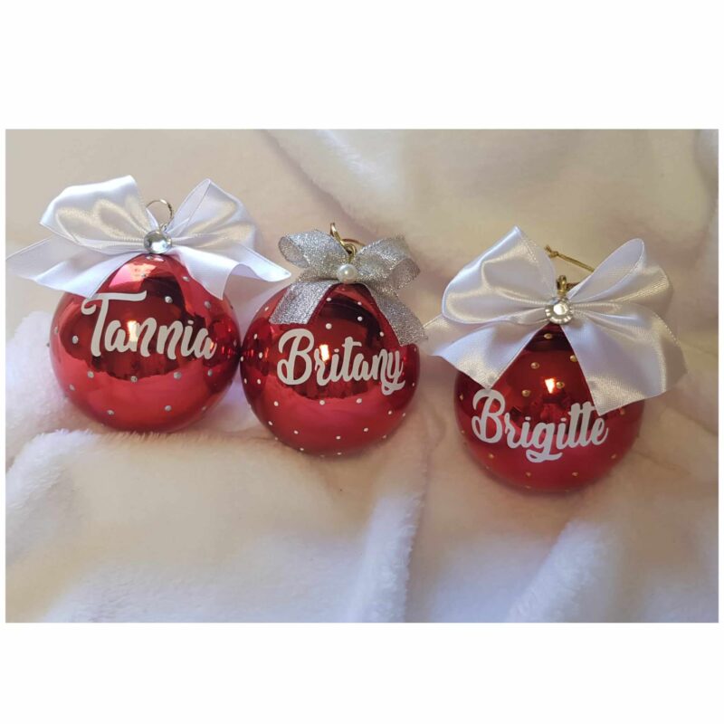 bolas de navidad personalizadas