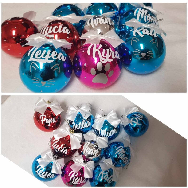 bolas de navidad personalizadas