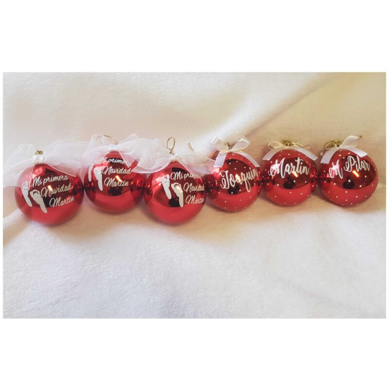 bolas de navidad personalizadas