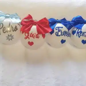 bolas de navidad personalizadas