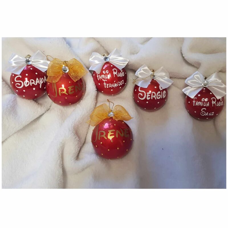 bolas de navidad personalizadas