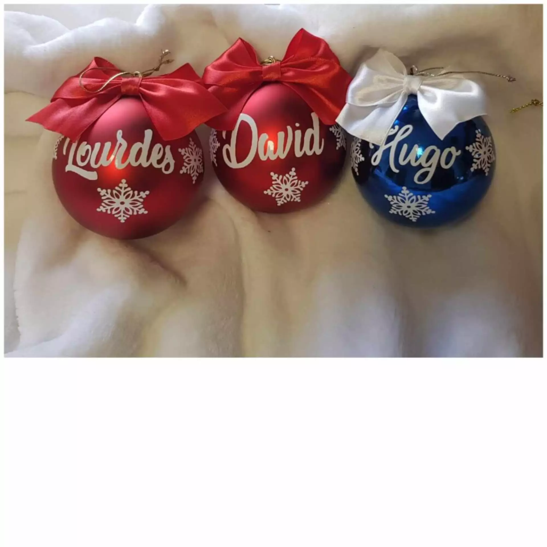 bolas de navidad personalizadas