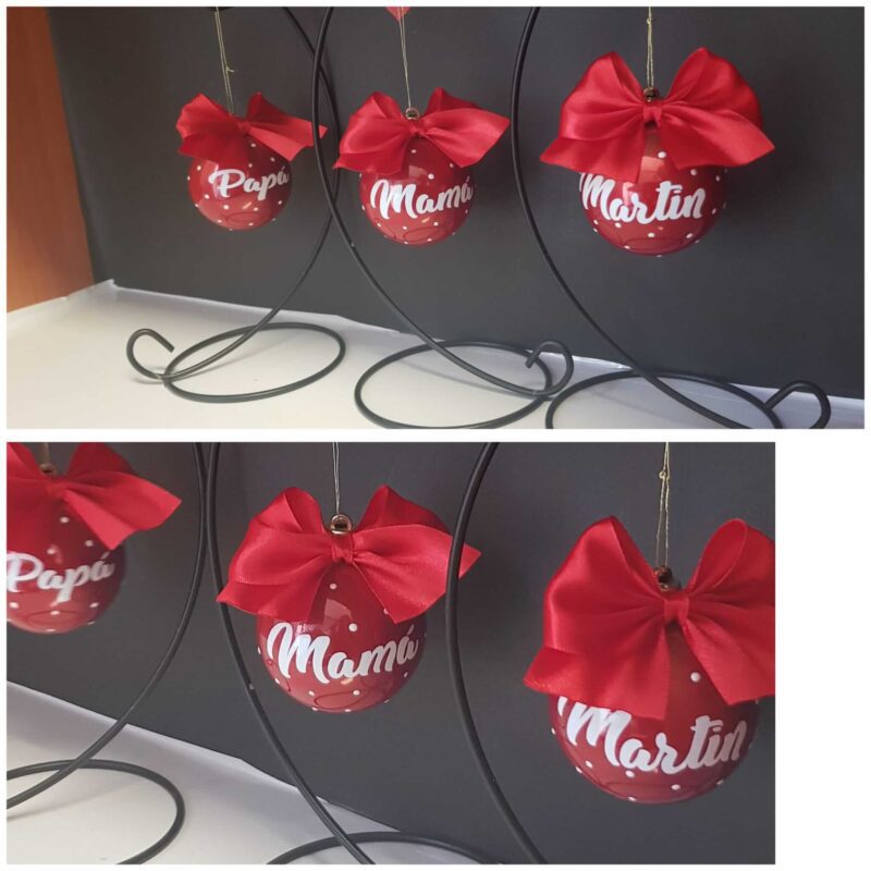 bolas de navidad personalizadas