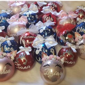 Bolas de navidad personalizadas