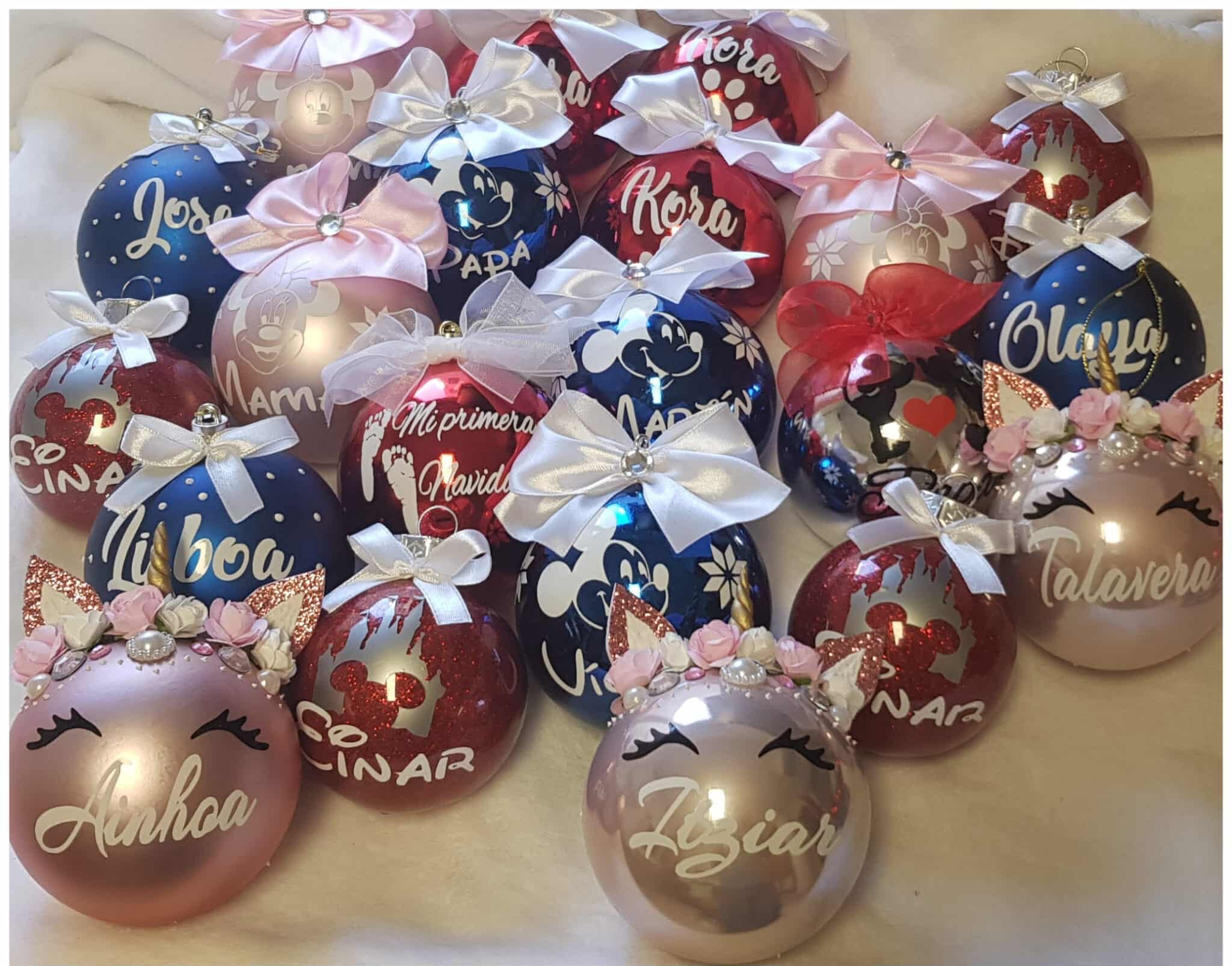 bolas navidad personalizadas