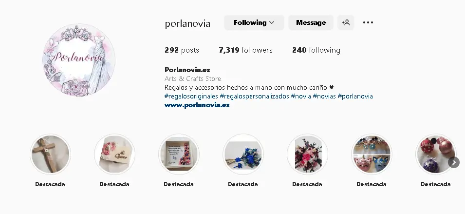 Pro la novia instagram