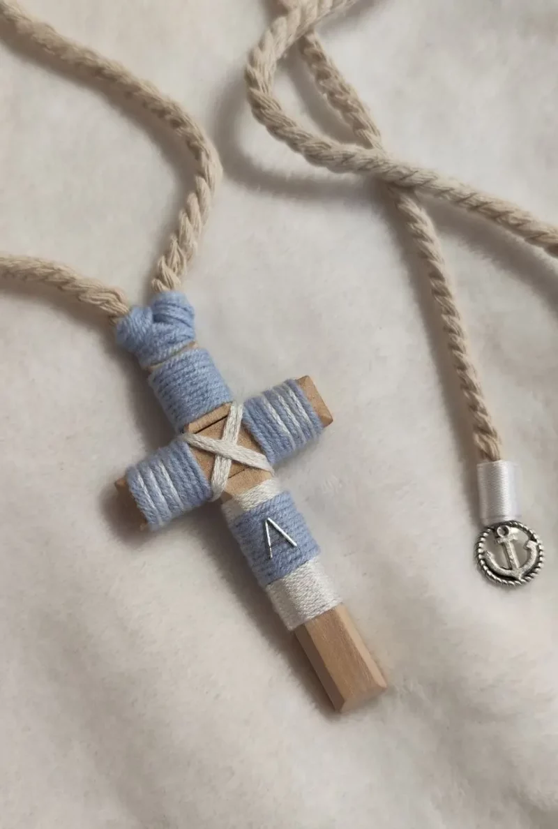 cruz de madera primera comunion