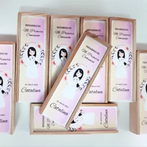 Dominó personalizado comunión