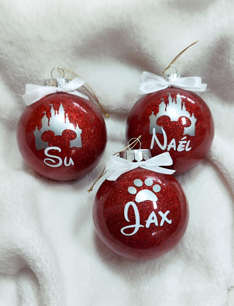 Bola de navidad personalizada