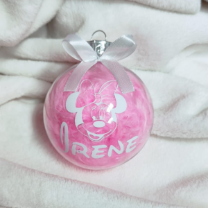 bolas de navidad personalizadas Relleno de plumas