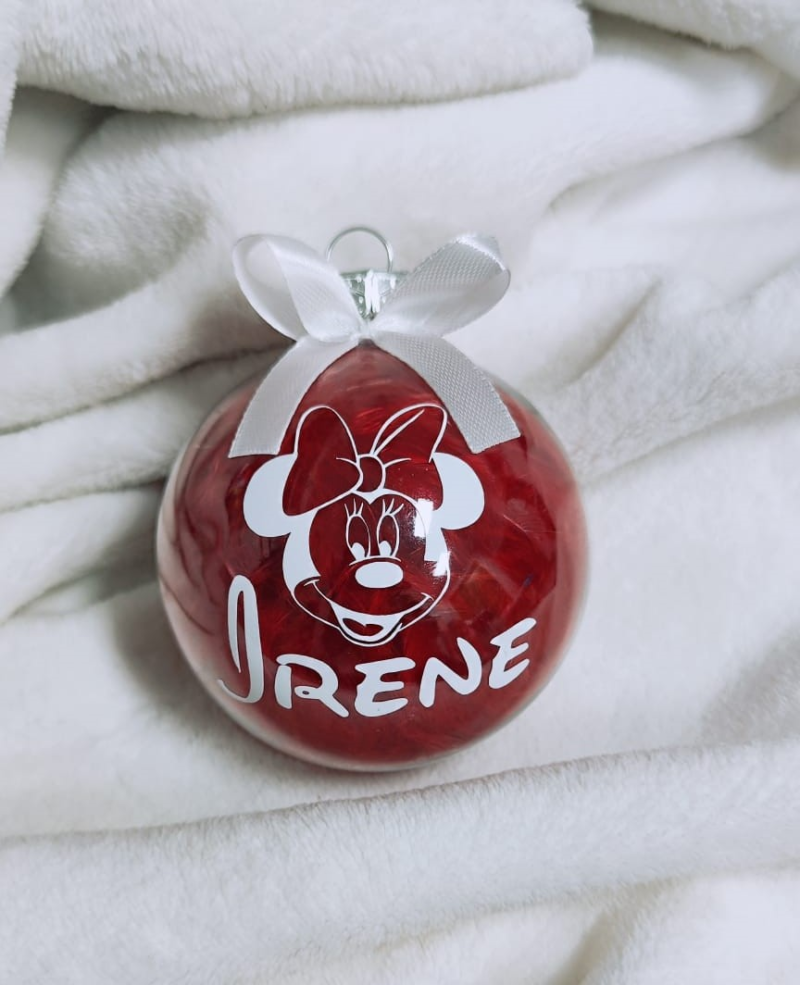 bolas de navidad personalizadas Relleno de plumas