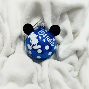 bolas de navidad personalizadas minnie mickey