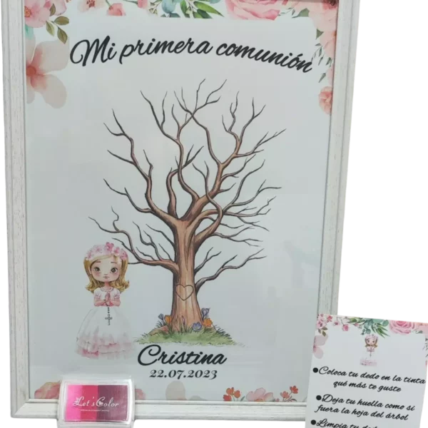 Kit Árbol de Huellas para Comunión