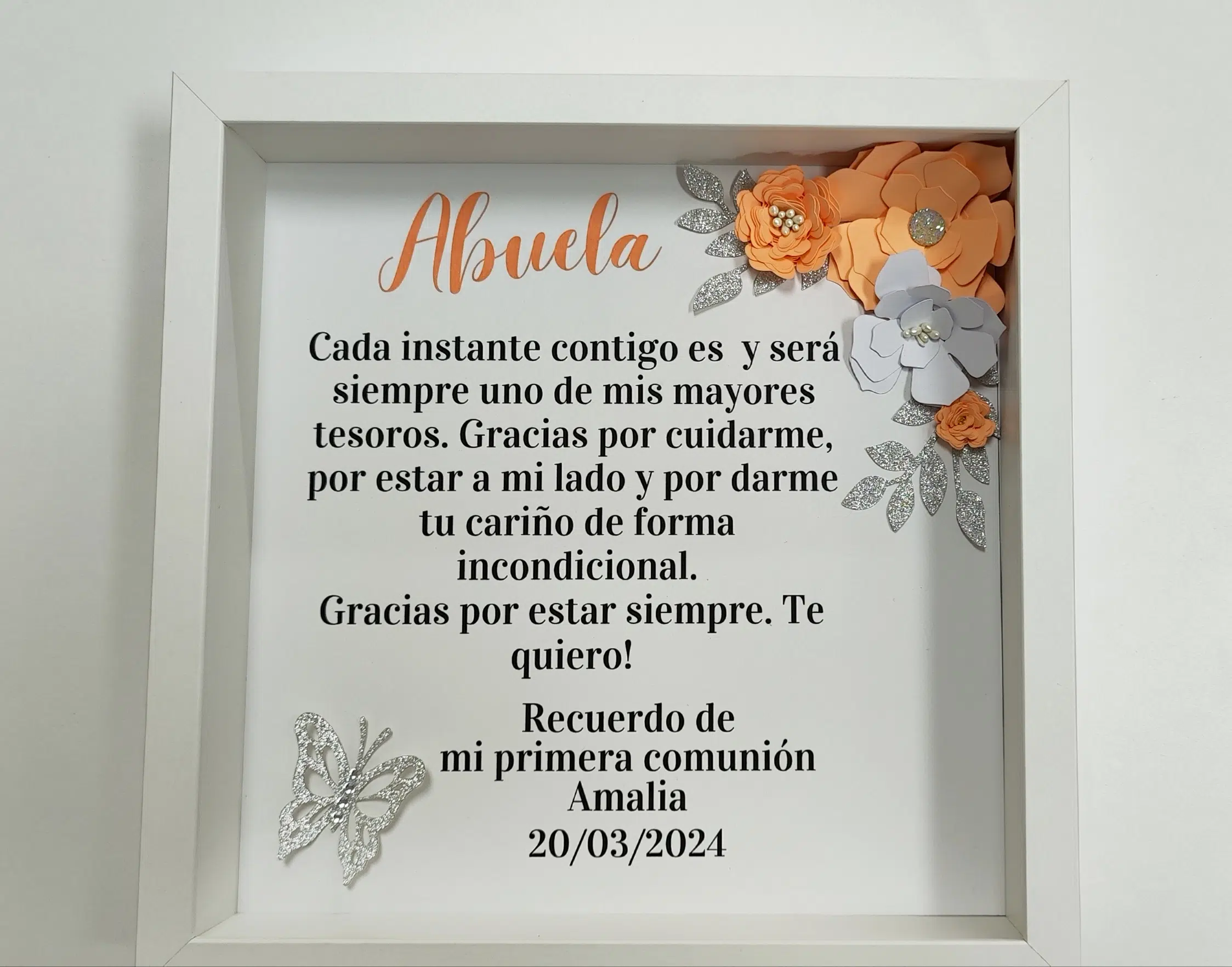 cuadro personalizado perimea comunion