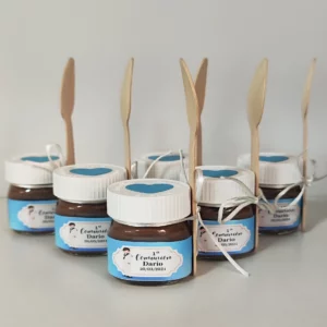 mini nutella personalizada comunión