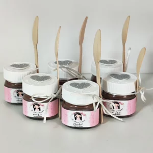 mini nutella personalizada comunión