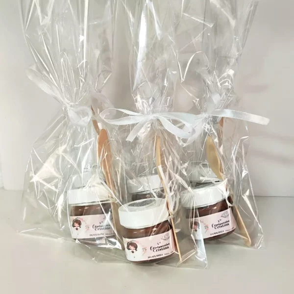 mini nutella personalizada comunión