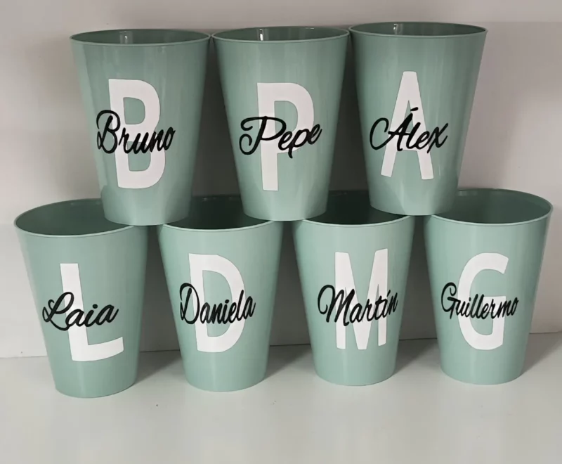 vasos personalizados primera comunion