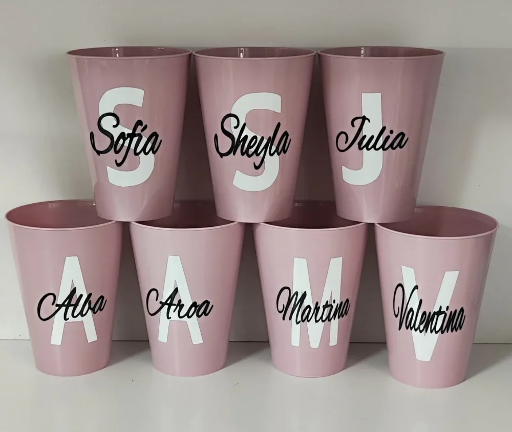 vasos personalizados primera comunion