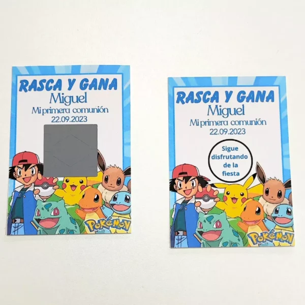 Rasca y Gana para Comunión: Sorpresas y Diversión